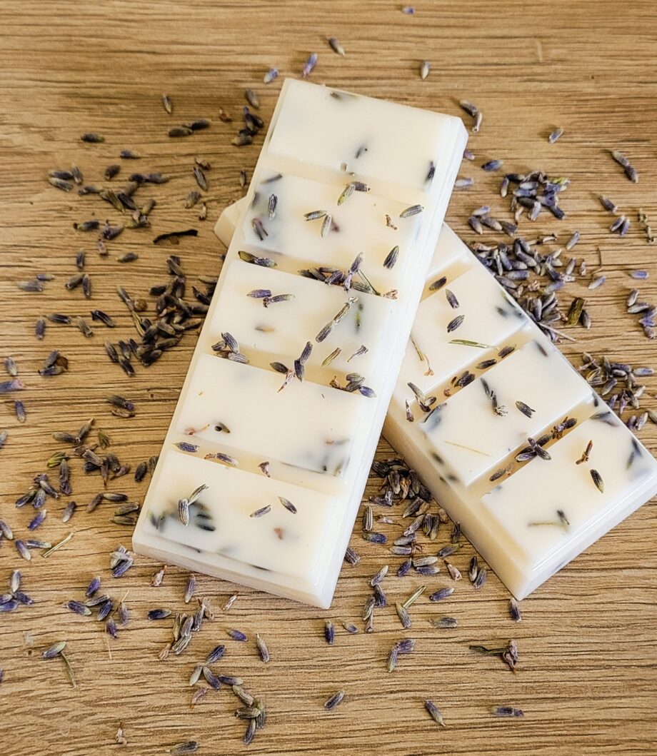 White Lavender Soy Wax Snap Bar