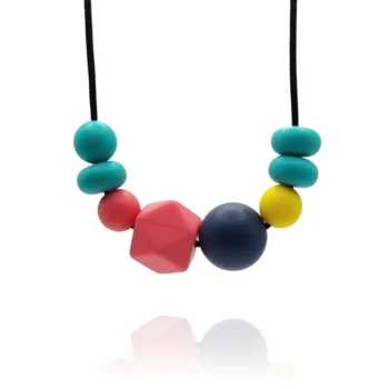 Nordlys - handmade sensory necklace
