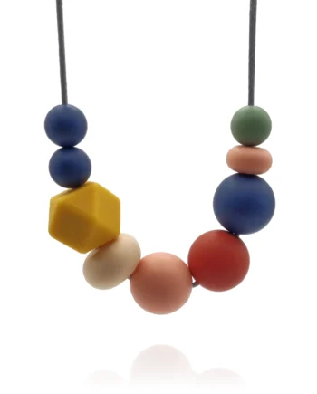 Smögen handmade sensory necklace inspired by Scandinavia - with calming features