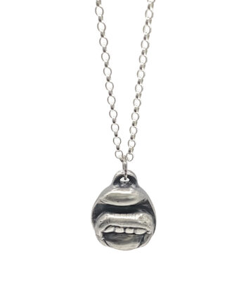 Tongue and Teeth Necklace