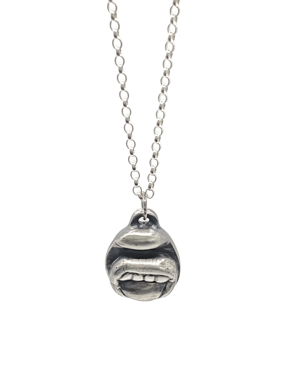 Tongue and Teeth Necklace