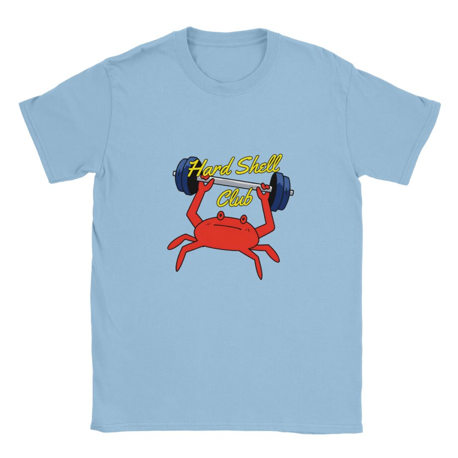 Quirky Crab Tee for Gym Enthusiasts | 100% Organic Cotton T-Shirt