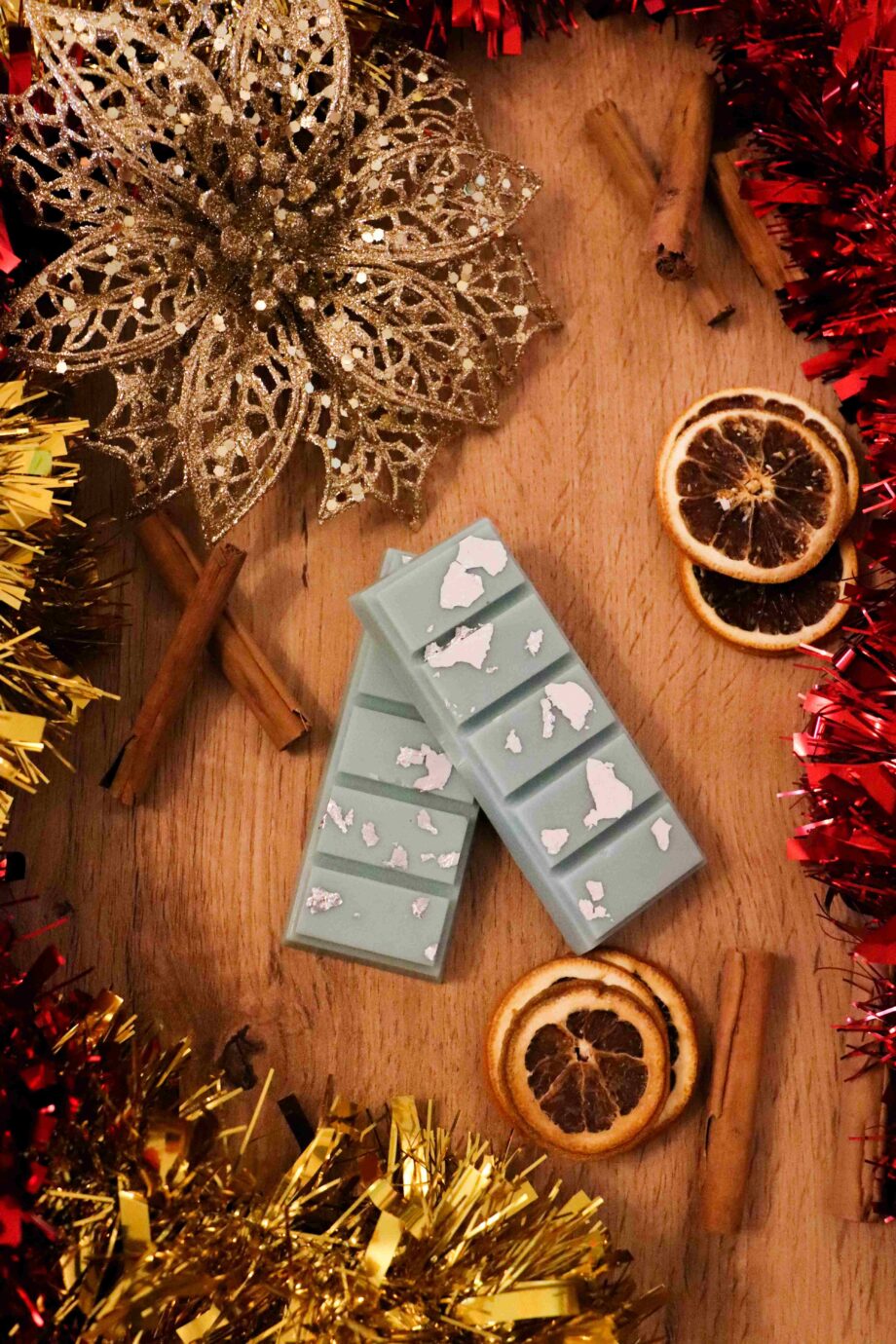 Christmas Tree Soy Wax Snap Bar