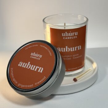 Auburn - pumpkin spice Candle