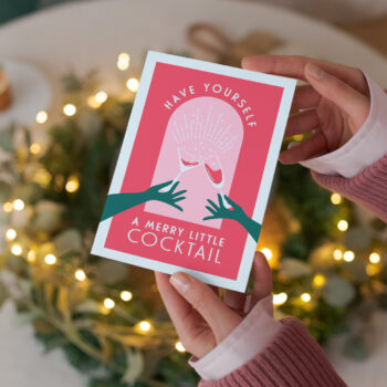 Have yourself a Merry Little Cocktail Christmas Card
