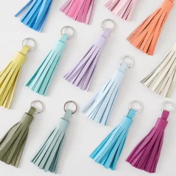 Handmade Leather Tassel - Bag Accessory