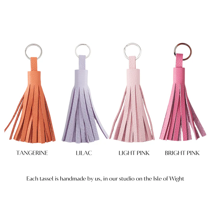 Handmade Leather Tassel - Bag Accessory