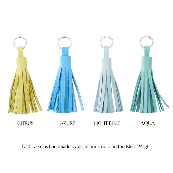Handmade Leather Tassel - Bag Accessory