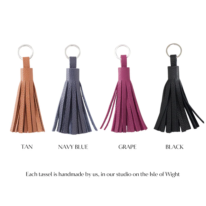 Handmade Leather Tassel - Bag Accessory