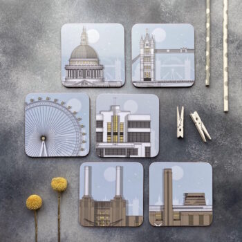 London Coasters - Set of Six Coasters