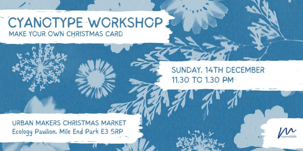 Make Your Own Cyanotype Christmas Cards