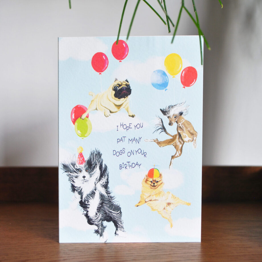 Party Dogs Birthday Card