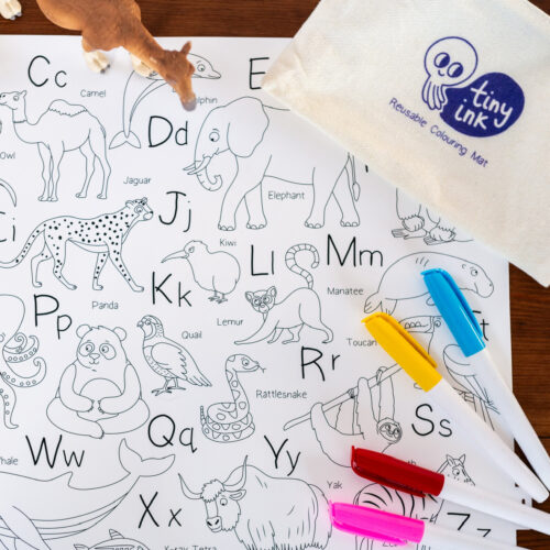 tiny ink studio reusable colouring mat tiny ink studio reusable colouring mat