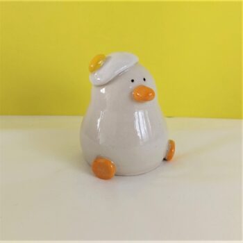 Egg Head Duck Ornament