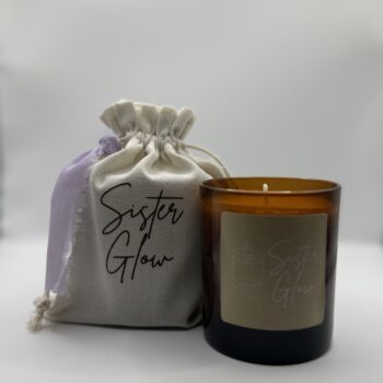 Wild Violet and Peony Candle