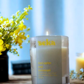 Rosemary, Clary Sage and Lavender Soy Wax Candle