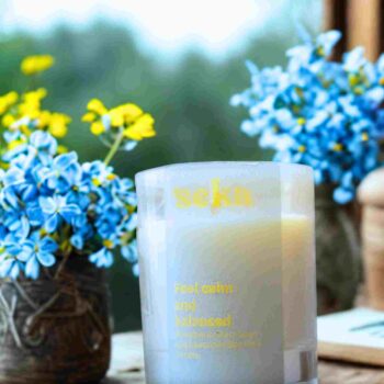 Pumpkin Spice Soy Candle, Vegan Soy Wax Candle