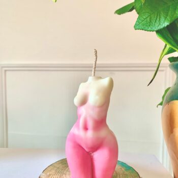 Tanaka Female Woman Body Torso Candle