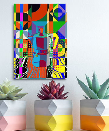 Moka Coffeemaker Giclée Print