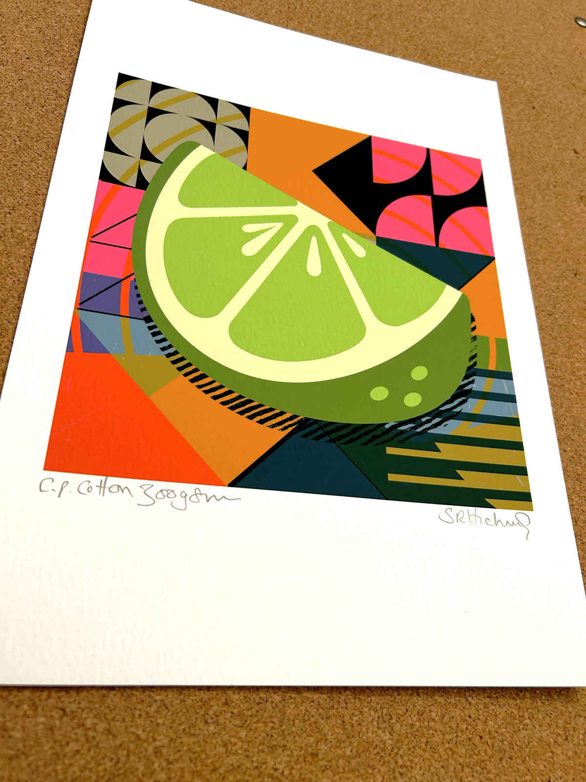 Limes - Fine Art Print A5 - A2 sizes