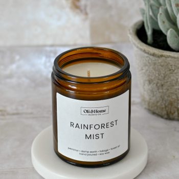 Rainforest Mist Soy Candle - Petrichor, Damp Earth and Forest Air