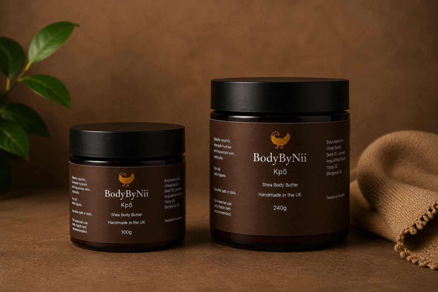 Kpɔ̃ Whipped Shea Body Butter - 240g