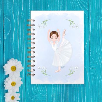 Giselle Spiral notebook
