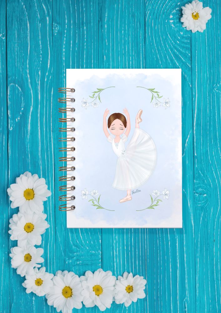 Giselle Spiral notebook