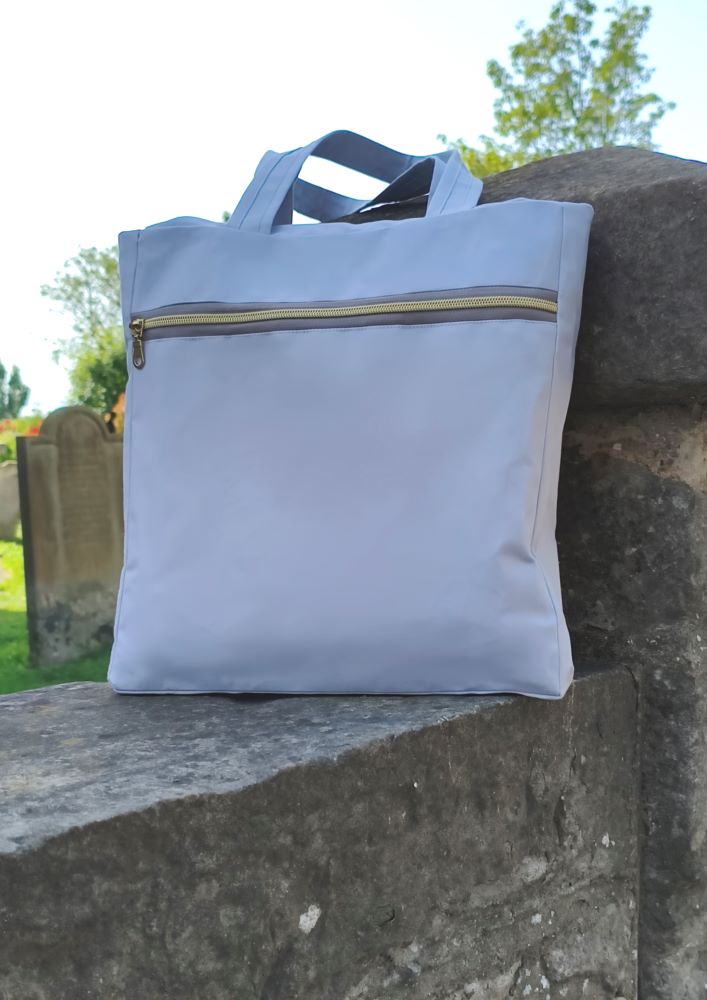 Handcrafted Multi Pockets Tote Bag Theme Ballet Giselle